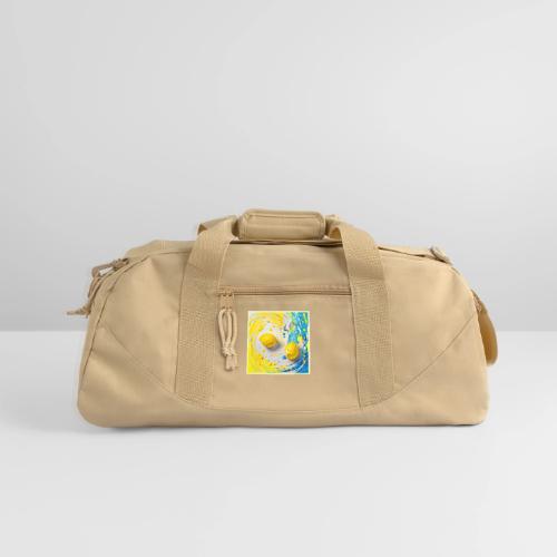 Lemons in a Splash - Recycled Duffel Bag