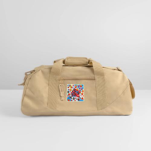 Colorful Berry Fiesta Design - Recycled Duffel Bag
