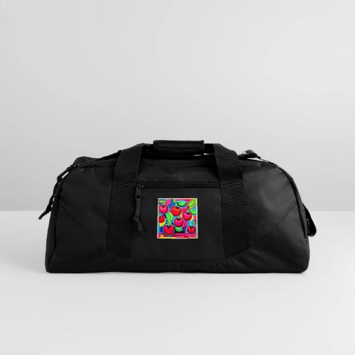 Pop Art Cherry Burst - Recycled Duffel Bag