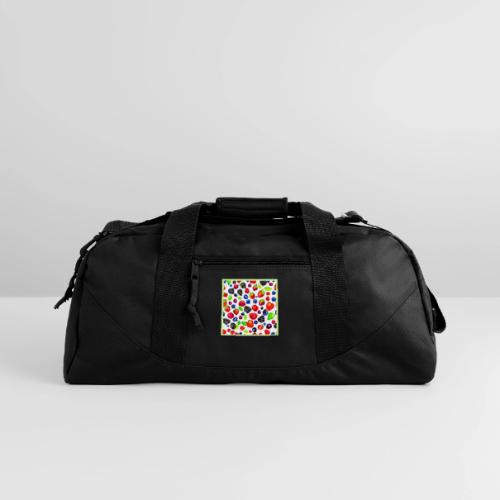 Berry Burst: Fruity Pattern - Recycled Duffel Bag