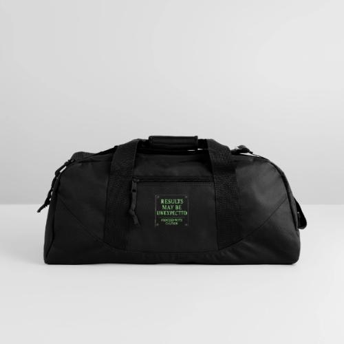 Results May Be Unexpected - Neon Green - Recycled Duffel Bag