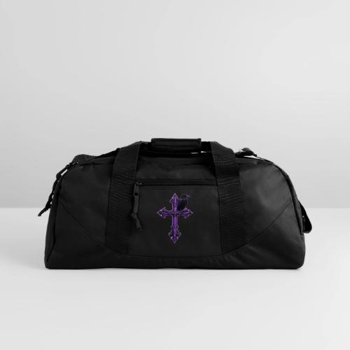 Gothix Raven Cross - Recycled Duffel Bag