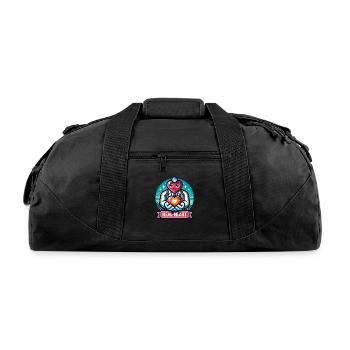 Healing Hands - Recycled Duffel Bag - black - Front