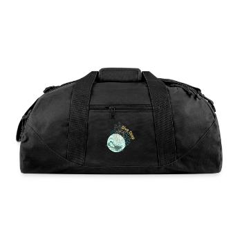 Ocean Dream Diver Coral Sanctuary - Recycled Duffel Bag - black - Front