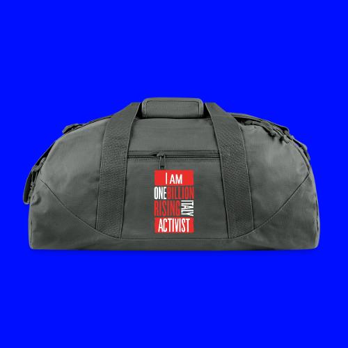 One Billion Rising Italy - Recycled Duffel Bag