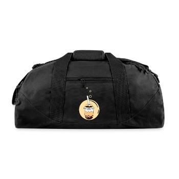 Brown Sugar Bubble Tea - Recycled Duffel Bag - black - Front
