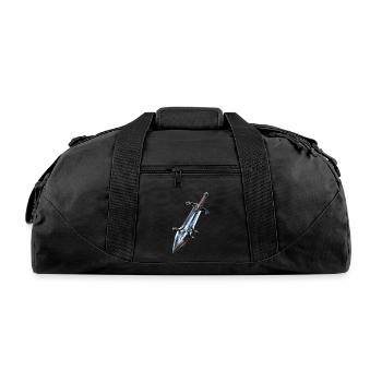 Crystal Blade Majesty - Recycled Duffel Bag - black - Front