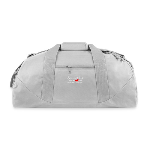 Snowmobilers Make My Heart Melt - Recycled Duffel Bag