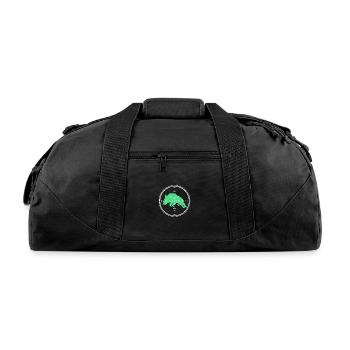 Wild Boar Shooting Target Hog Hunting Hog Hunters - Recycled Duffel Bag - black - Front