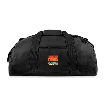 Graphic Designer - Recycled Duffel Bag - black - Front