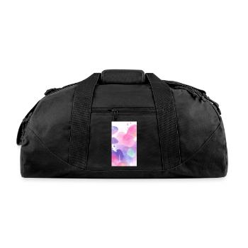 T-shirt unisex  - Recycled Duffel Bag - black - Front