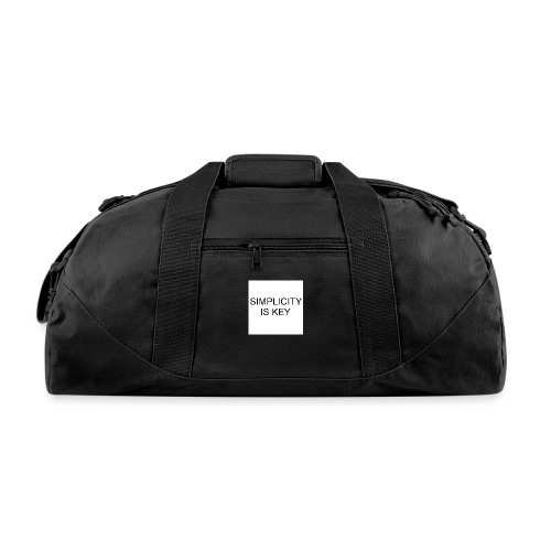 SIMPLICITY IS KEY - Recycled Duffel Bag