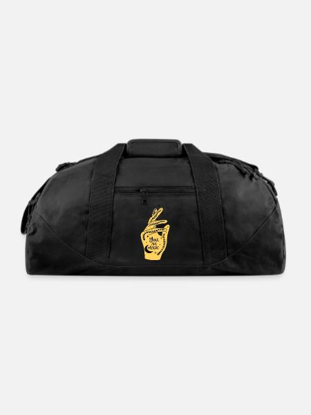 You are magic - Recycled Duffel Bag - black