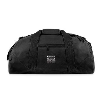 Hog Hunting Hog Hunter The Man The Myth The Legend - Recycled Duffel Bag - black - Front