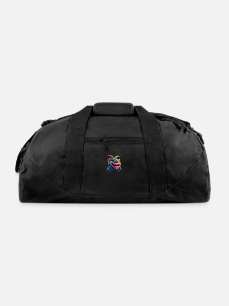 monster fantastic - Recycled Duffel Bag - black