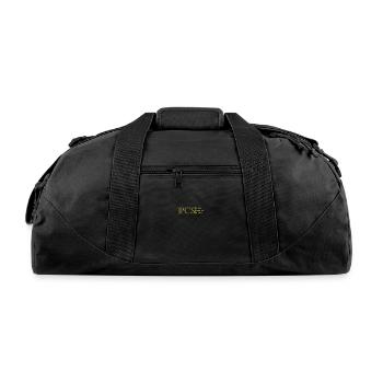 G G Logo - Recycled Duffel Bag - black - Front