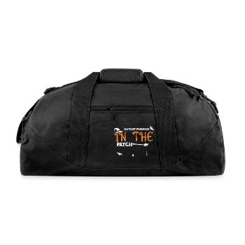 Cutest Pumpkin In The Patch - Recycled Duffel Bag - black - Front