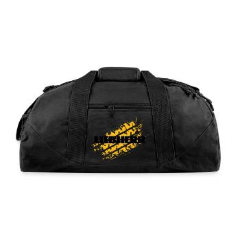 Liebherr Mud - Recycled Duffel Bag - black - Front