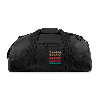 Kamala - Recycled Duffel Bag - black - Front