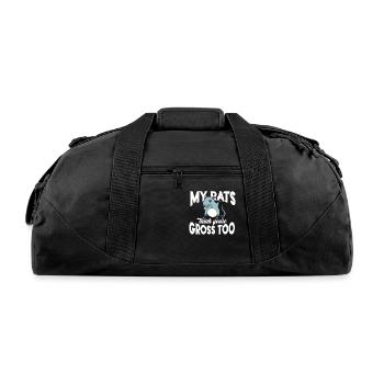 Rat Rodent Pet Rat Owners Domestic Rat - Recycled Duffel Bag - black - Front