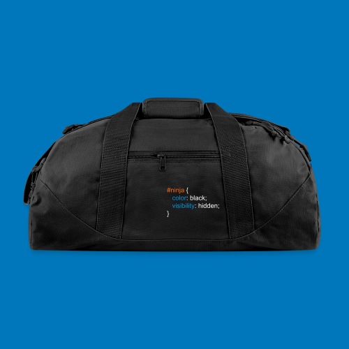 Ninja CSS (dark) - Recycled Duffel Bag
