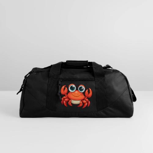 Cute Cartoon Baby Crab - Recycled Duffel Bag