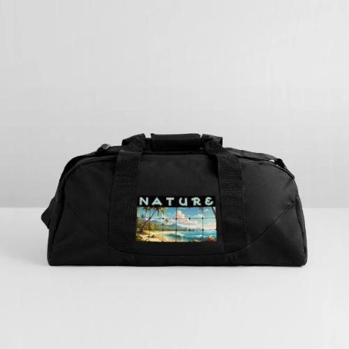 Nature: Sun-Kissed Shore - Recycled Duffel Bag
