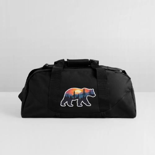 Mountain Spirit Bear - Recycled Duffel Bag