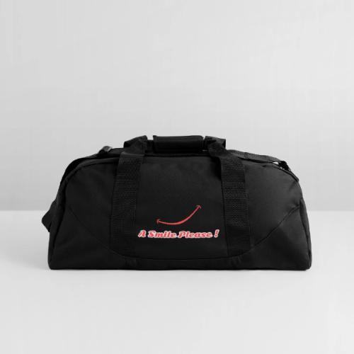 A Smile Please! - Recycled Duffel Bag