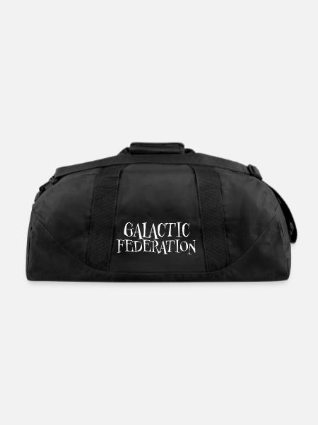 Galactic Federation - Recycled Duffel Bag - black