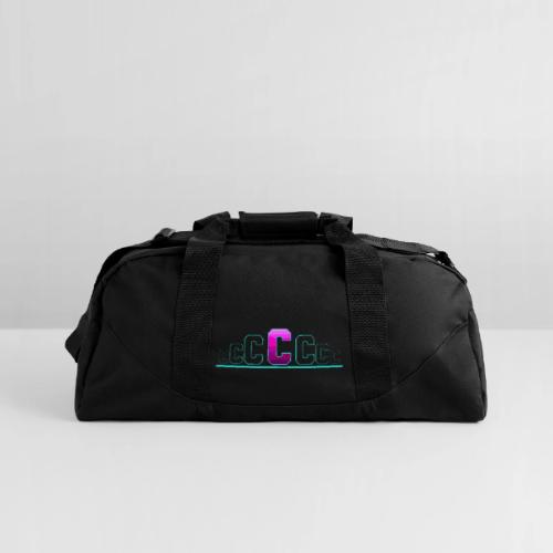 Letter C – Capital Varsity Alphabet Monogram - Recycled Duffel Bag