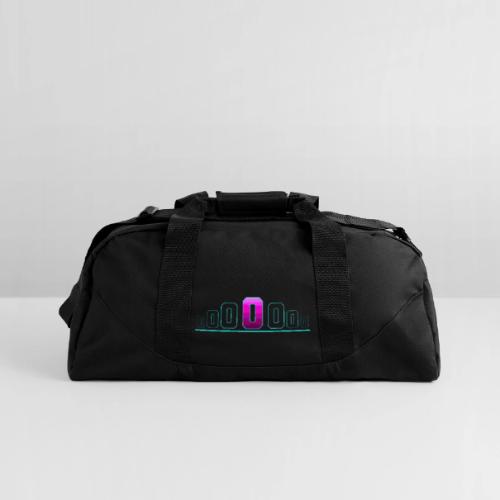 Letter O – Capital Varsity Alphabet Monogram - Recycled Duffel Bag