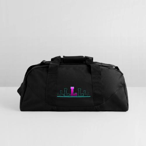 Letter L – Capital Varsity Alphabet Monogram - Recycled Duffel Bag
