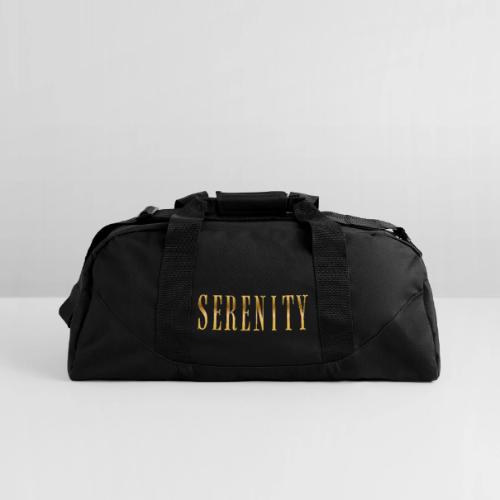 Serenity in Gold - Recycled Duffel Bag