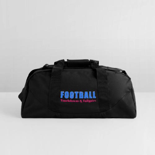 Football Touchdowns & Tailgates Design - Recycled Duffel Bag