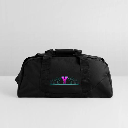 Letter Y – Capital Varsity Alphabet Monogram - Recycled Duffel Bag