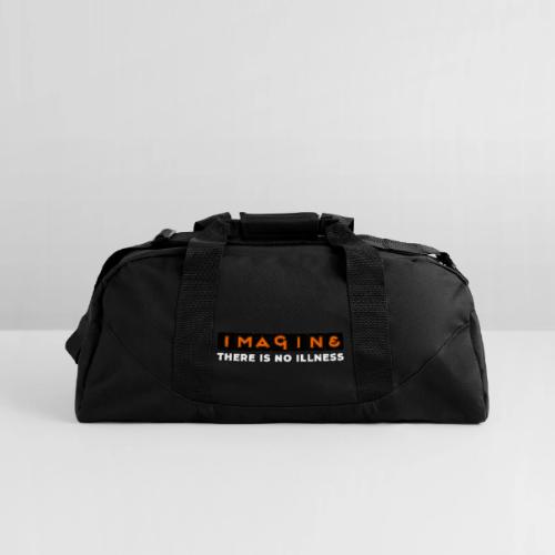Imagine there is no illness - Recycled Duffel Bag