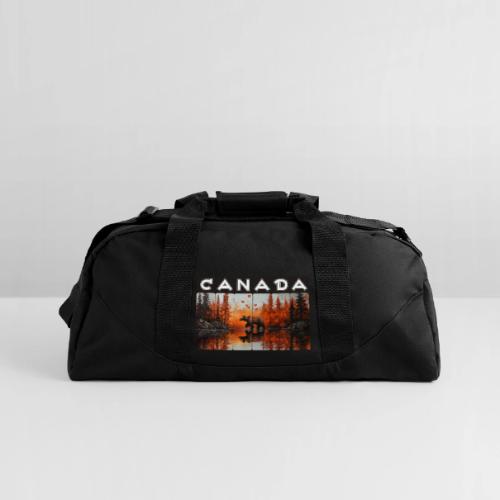 Canada Wilderness Art - Recycled Duffel Bag