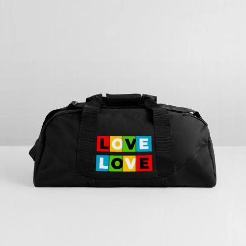 Love in Color - Recycled Duffel Bag