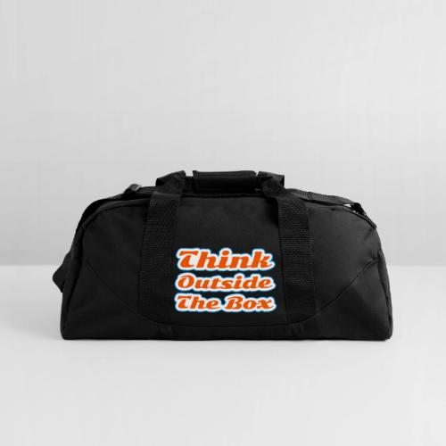 Think Outside the Box — Creative Mindset Script - Recycled Duffel Bag
