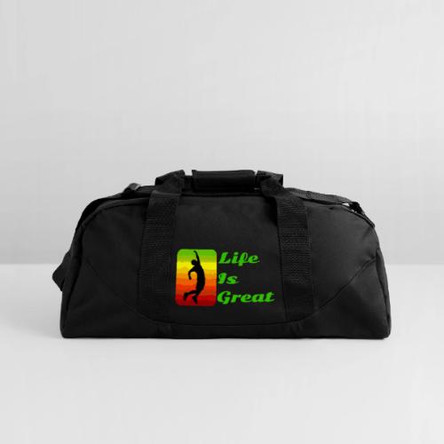 Life Is Great - Recycled Duffel Bag