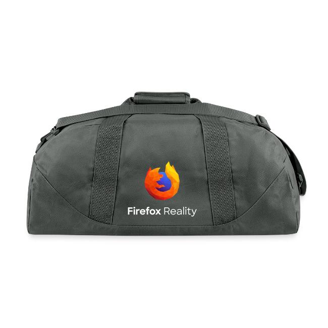 Firefox Reality - Transp., Vertical, White Text