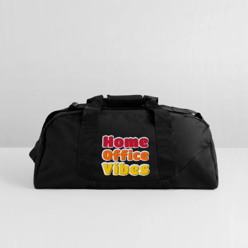 Home Office Vibes Remote Work Design - Recycled Duffel Bag