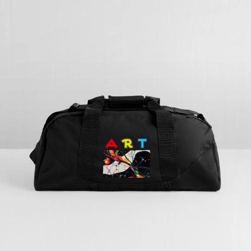 Art in Motion: Color Unleashed - Recycled Duffel Bag