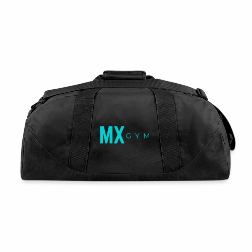 MX Gym Minimal Long Teal - Recycled Duffel Bag