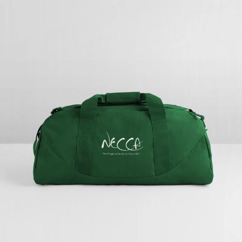 White NECCA Logo - Recycled Duffel Bag