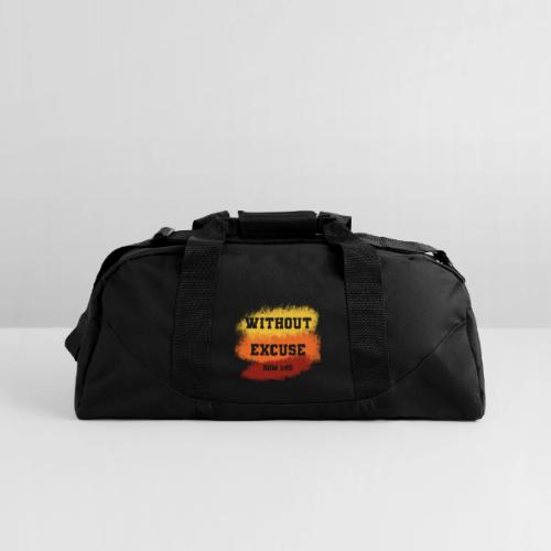 Without Excuse - Romans 1:20 - Recycled Duffel Bag