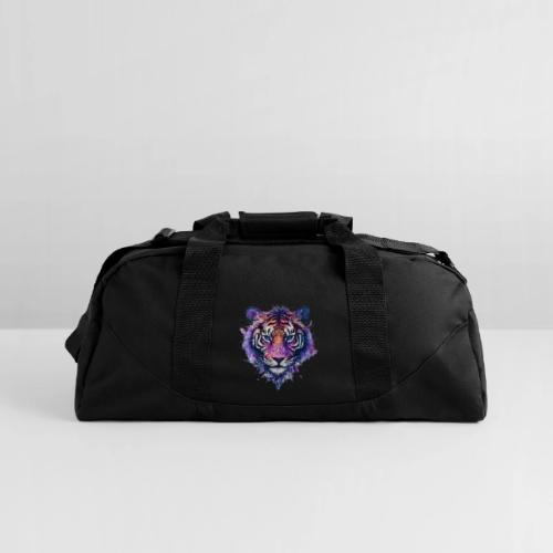 Mystic Violet Tiger - Recycled Duffel Bag