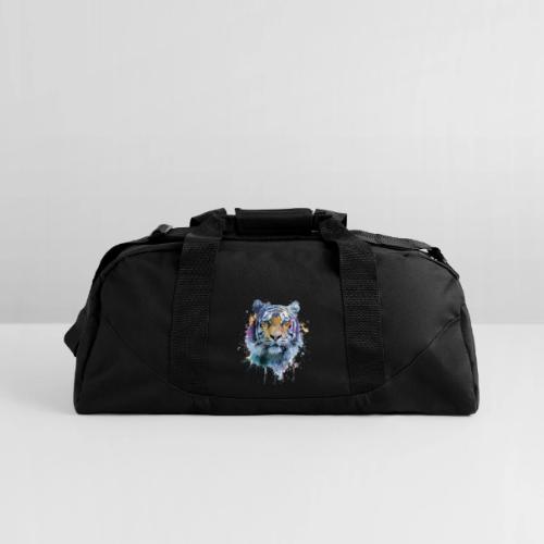 Splash-Art Tiger Face - Recycled Duffel Bag