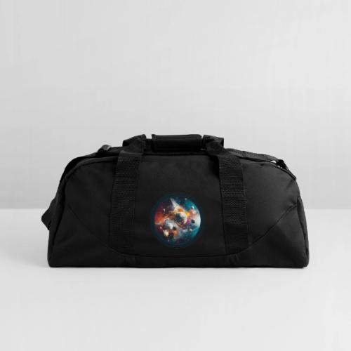Planets in Acrylic Dreams - Recycled Duffel Bag